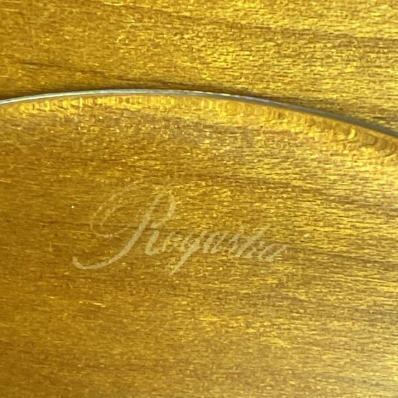 Rogaska Maestro Pattern Lead Crystal Candlestick Pair - 8” - Picture 6 of 9